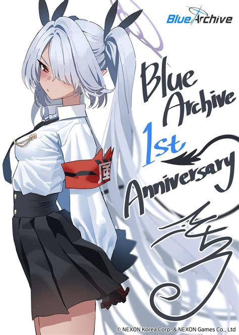 Mx2j Iori Blue Archive Blue Archive Highres Official Art 1girl Armband Black Gloves