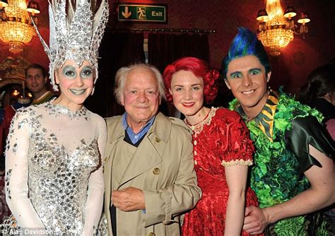 David Jason Treats His Lookalike Daughter Sophie To A Night At The Theatre Daily Mail Online