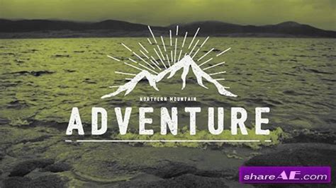 Adventure Rugged Graphics Pack After Effects Project Rocketstock