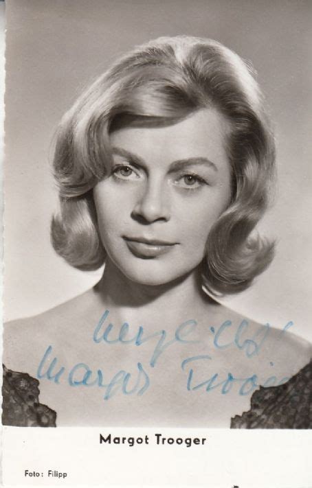 Margot trooger 2 june 1923 24 april 1994 was a german film actress she appeared in 50 films between 1952 and 1976 she was born in rositz germany and di. Who is Margot Trooger dating? Margot Trooger boyfriend ...