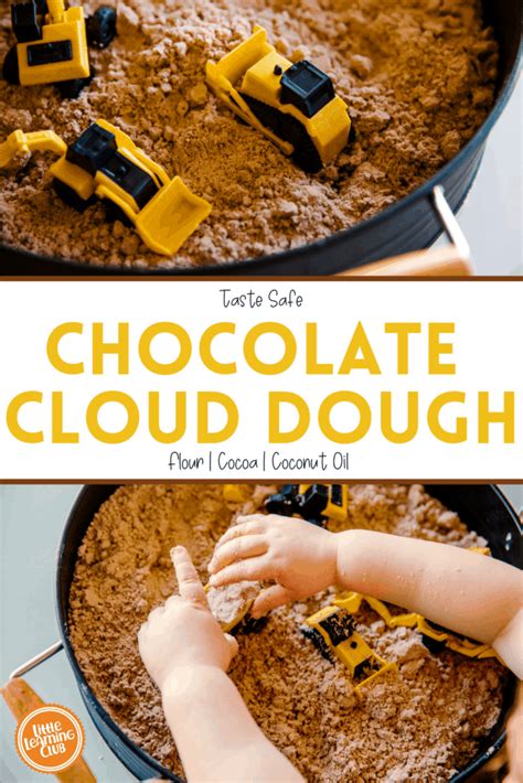 Chocolate Cloud Dough A Taste Safe Sensory Activity Artofit