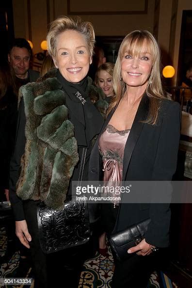 Actors Sharon Stone And Bo Derek Attend Ketel One Vodka Celebrates
