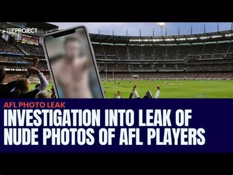 Investigation Launched Into The Leak Of Nude Photos Of AFL Players