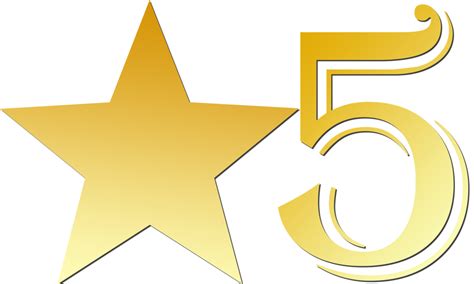 Star Clip Art 5 Star Rating Cliparts Png Download 1024615 Free