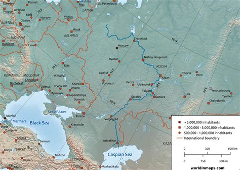 Volga World In Maps