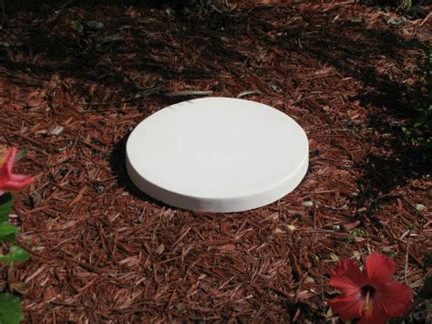 16x2 Round Plain Concrete Stepping Stone Mold Mould Make For