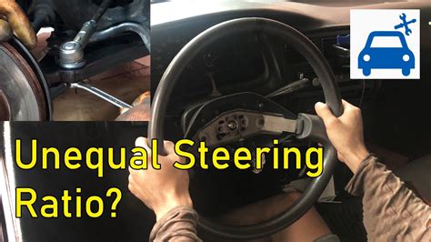 Broken Outer Tie Rods Adjust Steering Wheel Ratio Included Youtube