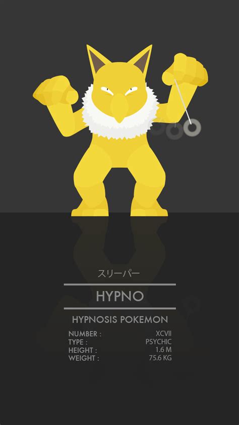 Hypno By Weaponix On Deviantart Pokemon Pokedex 151 Pokemon Pokemon