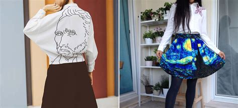 Fine Art Turned Into Clothes Lets You Wear Your Favorite Paintings