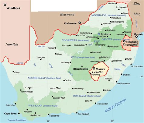 Johannesburg Carte Et Image Satellite