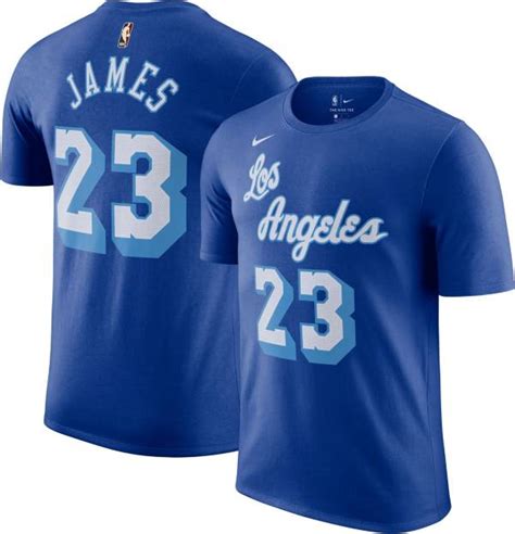 Men s los angeles lakers 23 lebron james mpls blue hardwood. Nike Men's Los Angeles Lakers Lebron James #23 Dri-FIT ...