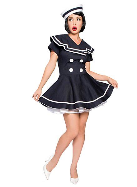 Sexy Pin Up Sailor Girl Costume Maskworld Com