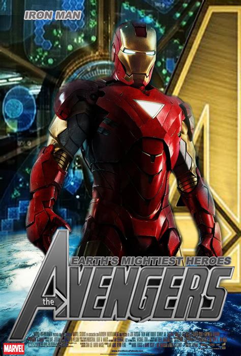 Poster Iron Man Avengers By Alex4everdn On Deviantart
