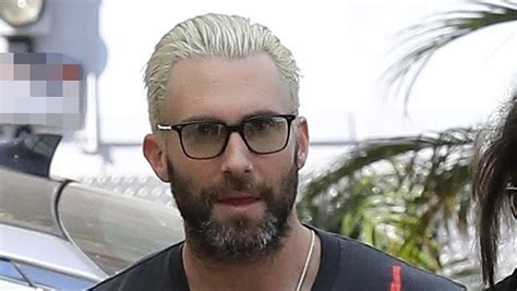 32 Best Images Adam Levine Blond Hair Adam Levine Hairstyle 2014