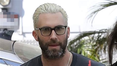 By which we mean, once again his brunet locks have transformed overnight into a. 32 Best Images Adam Levine Blond Hair / Adam Levine ...