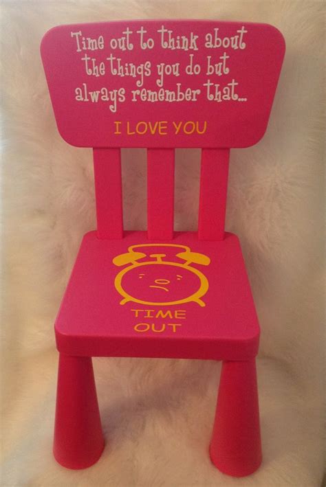 Time Out Chair Time Out And For Girls On Pinterest