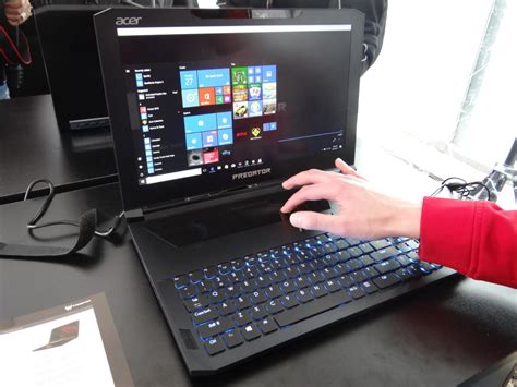 Hands On With The Unusual Acer Predator Triton 700 Gaming Laptop Pcworld