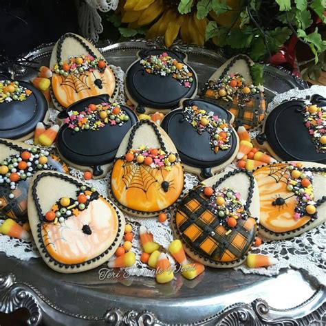Spooky Treats Cookie Set By Teri Pringle Wood Halloween Sugar Cookies