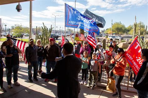 As Trump Seizes On Arizona Ballot Audit Election Officials Fear
