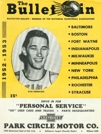 Sports Logo Case Study 3—1954 Baltimore Bullets — Todd Radom Design