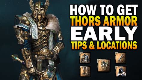 How To Get Thor S Armor Early Tips That Will Save Your Life Assassin