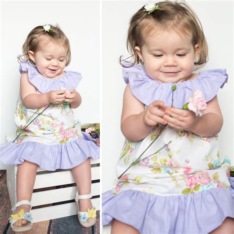 Baby Dress Patterns Baby Sewing Pattern Baby Peasant Dress Etsy