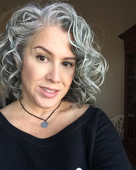 Grey Curly Hair Hairstyleslegacy