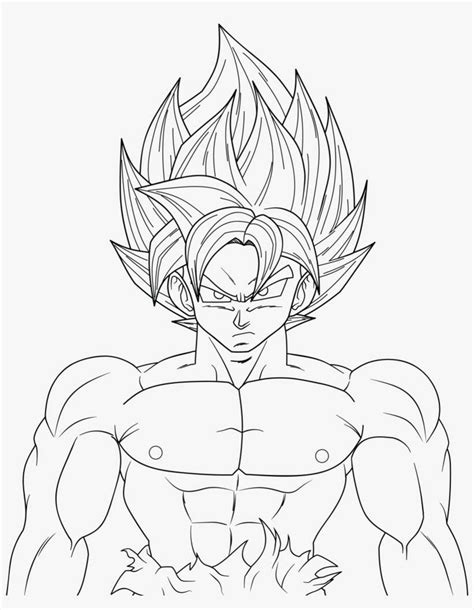 Full Body Goku Ultra Instinct Coloring Pages Coloring And Drawing 37d