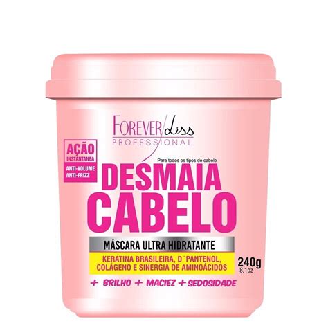 Forever Liss Máscara Ultra Hidratante Desmaia Cabelo 240g Submarino