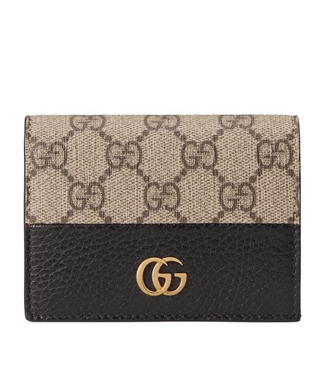 Gucci Canvas Gg Marmont Wallet Harrods Us