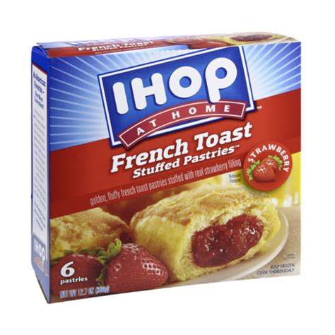 Ihop offers cheesecake stuffed french toast. IHOP At Home Strawberry French Toast Stuffed Pastries - 6 ...