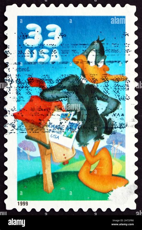 United States Of America Circa 1999 A Stamp Printed In The Usa Shows