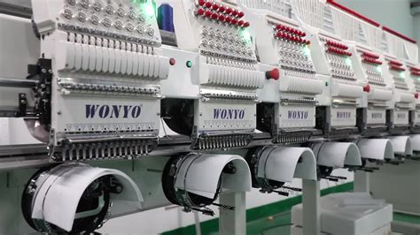 China Suppliers Wonyo Multi Head 8 Head Computerized Embroidery Machine ...