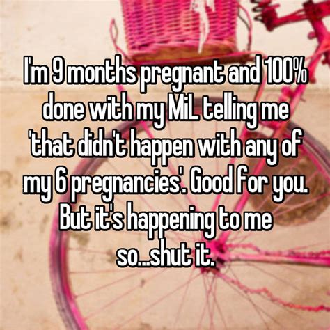 21 pregnant women talk about their annoying mothers in law