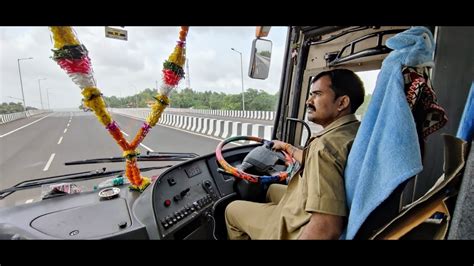 Mumbai To Goa Full Journey Volvo B9r Multi Axle Atmaram Travels Ac