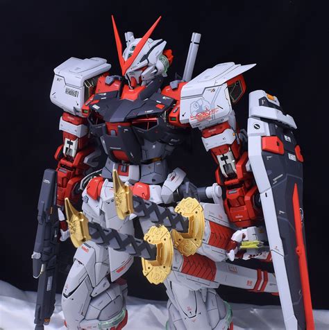 Gundam Guy Pg 160 Gundam Astray Red Frame Customized Build