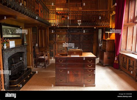The Library In Abbotsford House A Historic House Which Was The Home Of