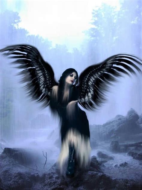 Pin By Diva Brendz On Angels Gothic Angel Beautiful Dark Art