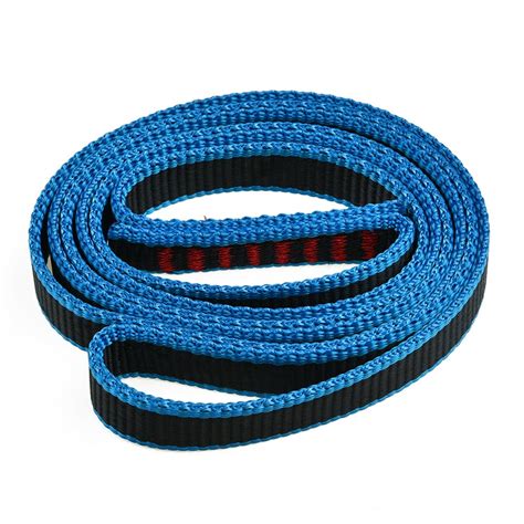 22kn Rock Climbing Safety Sling Fall Protection Rescue Nylon Webbing