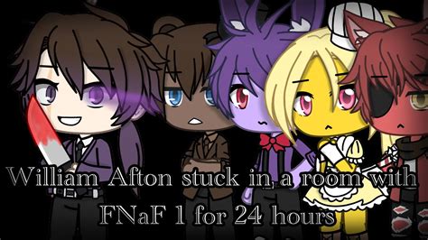 William Afton Stuck In A Room With Fnaf 1 For 24 Hours Youtube