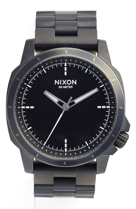 Nixon The Ranger Ops Bracelet Watch 45mm Nordstrom