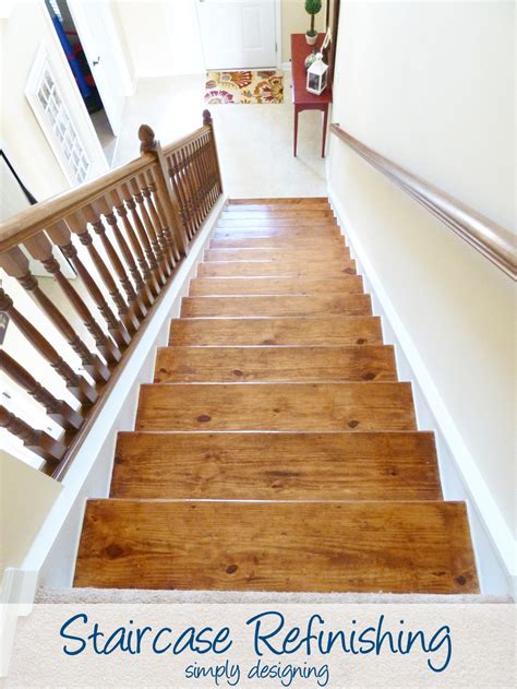 How to sand a wood staircase. Staircase Make-Over {Part 6}: the finishing touches