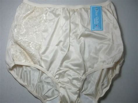 Vintage Panties Dixie Belle Lingerie Nylon Antron Iii Fancy