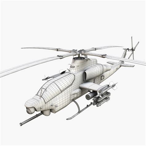 Bell Viper Helicopter 3d Model Turbosquid 1480993