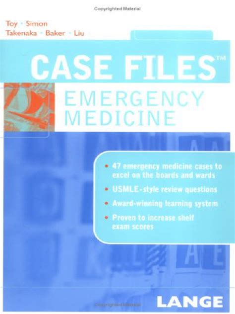 Case Files Emergency Medicine Pdf