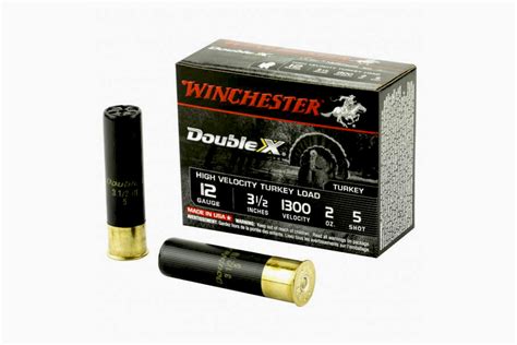 winchester 12 gauge 3 1 2 in 5 shot shotshell high velocity double x 10 box sportsman s