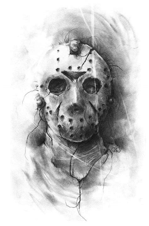 Pencil Drawings Of Horror Characters