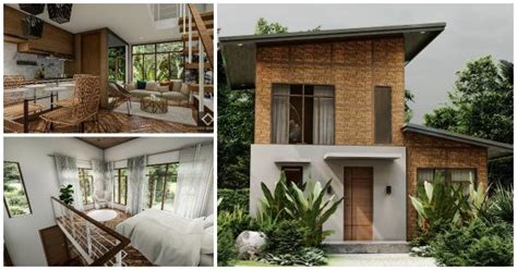 Modern Bahay Kubo Design With Native Furniture Pieces Best House Design