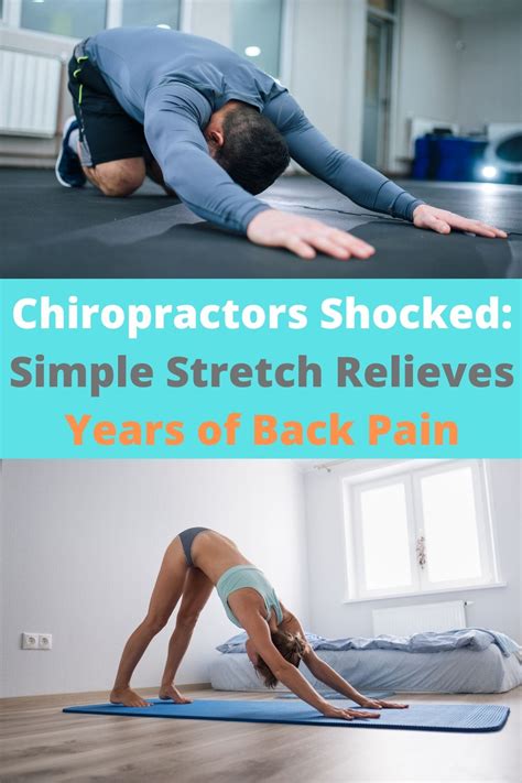 Chiropractors Shocked Simple Stretch Relieves Years Of Back Pain