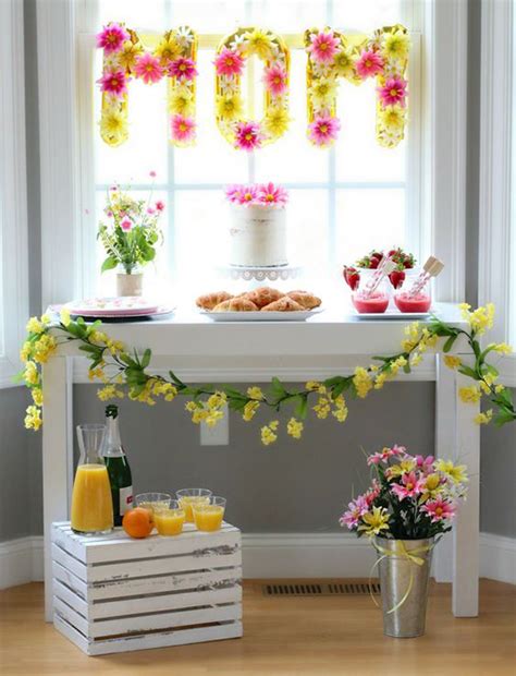 7 Special Decor Ideas For Mothers Day Obsigen